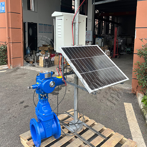 二道皓久 Z945X-16Q免布线太阳能电动闸阀 农业灌溉 支持远程智能控制